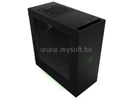 NZXT S340 Mid Tower Razer Special Edition Fekete (Táp nélküli) ATX ház CA-S340W-TH small