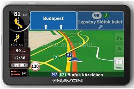 NAVON N490 plus 4,3" iGO8 Magyarország GPS navigáció NAVN490PHUNI small