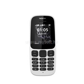 NOKIA 105 (2017) 1,8" Dual SIM fehér mobiltelefon 121344 small