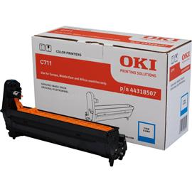 OKI DRUM UNIT C711 Cián 20 000 oldalig 44318507 small