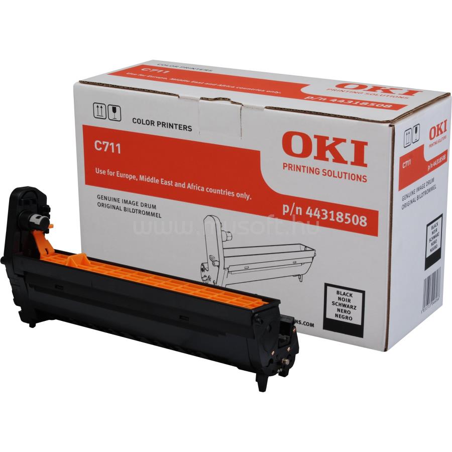 OKI DRUM UNIT C711 Fekete 20 000 oldalig