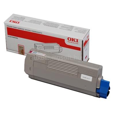 OKI Toner MC851 MC861 7300 oldal Piros