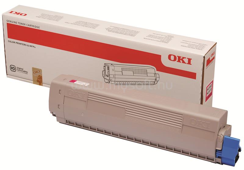 OKI Toner MC853 MC873 bíbor 7300 oldal