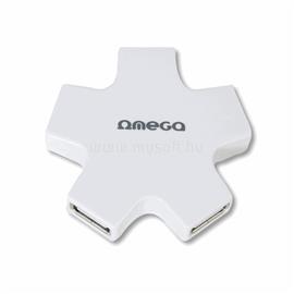 OMEGA USB 2.0 HUB 4 portos fehér OUH24SW small