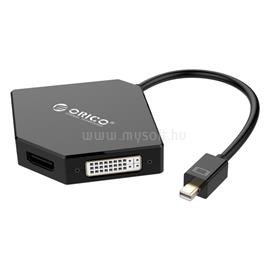 ORICO Mini DisplayPort - HDMI+DVI+VGA Adapter (fekete) DMP-HDV3-BK small