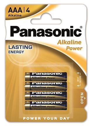 PANASONIC Elem, AAA mikro, 4 db, "Alkaline power"