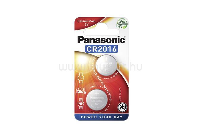 PANASONIC CR2016 Gombelem 2 db