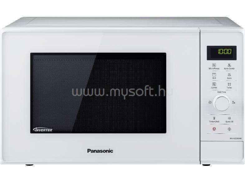 PANASONIC NN-GD34HWSUG inverteres mikrohullámú sütő grillezővel fehér