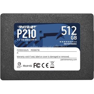 PATRIOT SSD 512GB 2.5" SATA P210