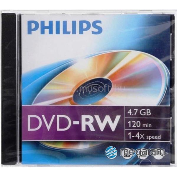 PHILIPS DVD-RW47 4x újraírható DVD lemez