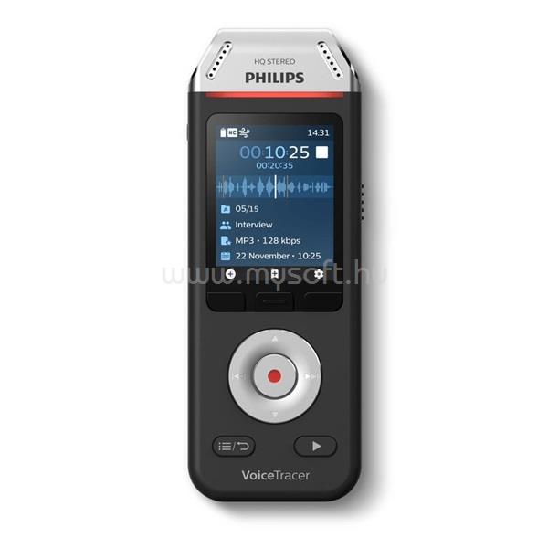 PHILIPS DVT2110 8GB sztereó diktafon