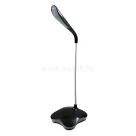 PLATINET Asztali lámpa 4,5W, flexibilis karral - fekete PDL02B small