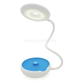 PLATINET Asztali lámpa 3,5W, flexibilis karral, összecsukható - kék PDL03BL small