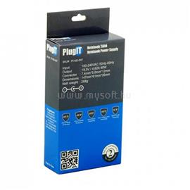 PLUGIT Notebook töltő 19.5V/4.62A, 90W, Dell 7.4*5.0 mm PI-ND-007 small