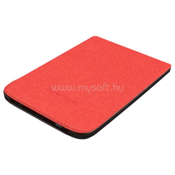 POCKETBOOK e-book tok - PB616 BASIC LUX2 gyári Tok Piros (Basic Lux 2, Touch Lux 4, Touch Lux 5, Touch HD 3)