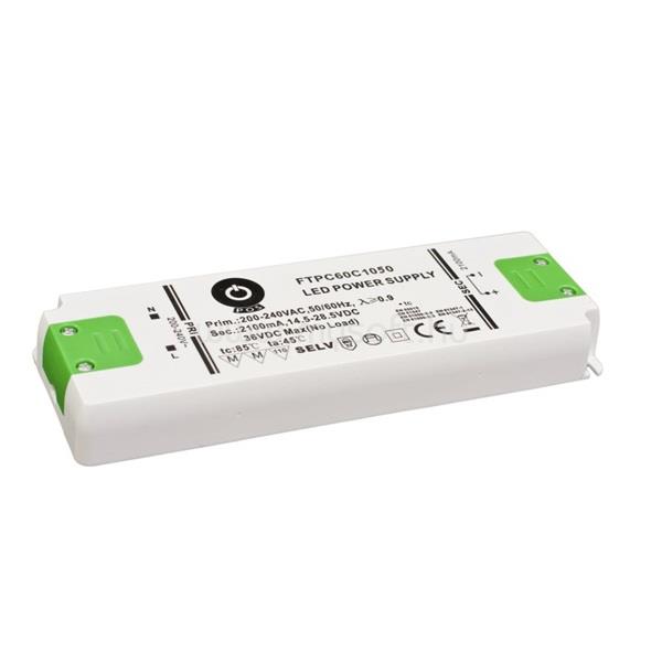 POS POWER FTPC60C1050 1050mA/28.5~57V 59,8W IP20 LED tápegység