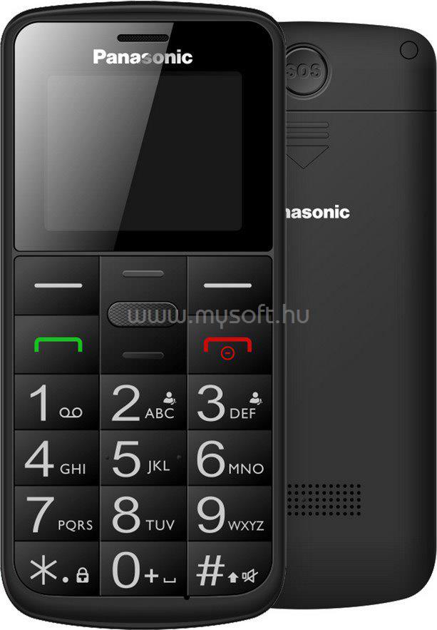 PANASONIC Panasonic KX-TU110 Senior KX-TU110EXB mobiltelefon FEKETE