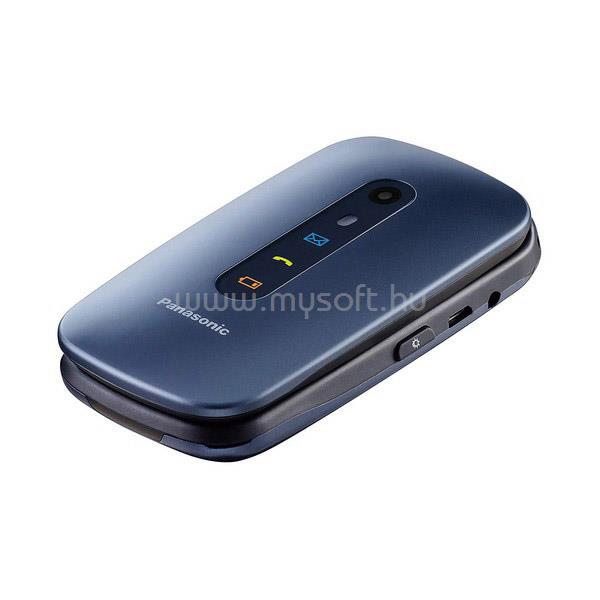 PANASONIC KX-TU456EXCE szétnyitható telefon (metálkék)