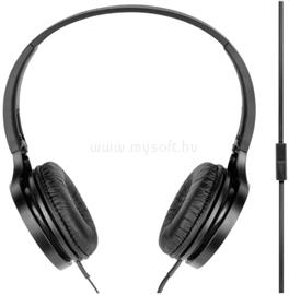 PANASONIC RP-HF100ME-K fekete mikrofonos fejhallgató RP-HF100ME-K small