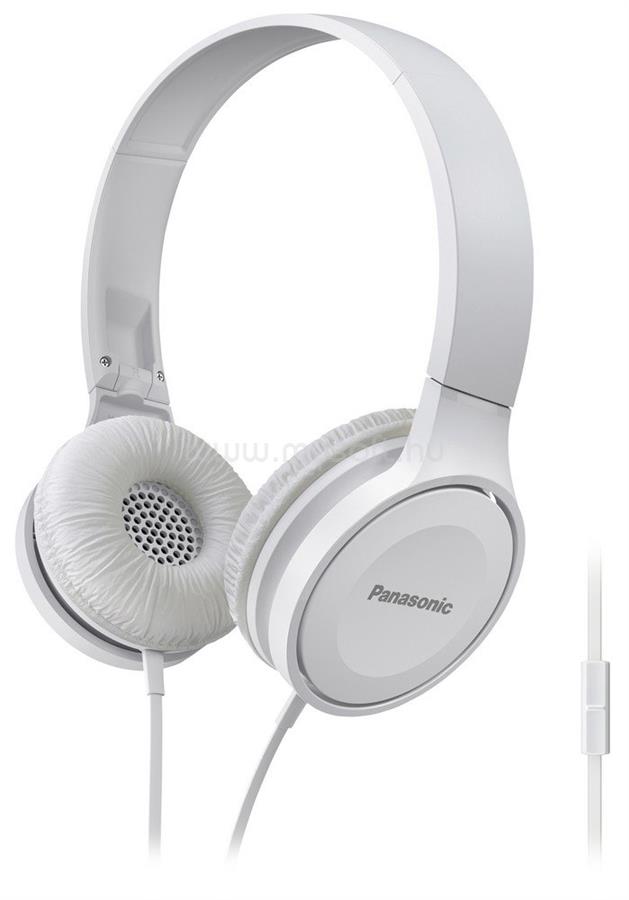 PANASONIC RP-HF100ME-W fehér mikrofonos fejhallgató