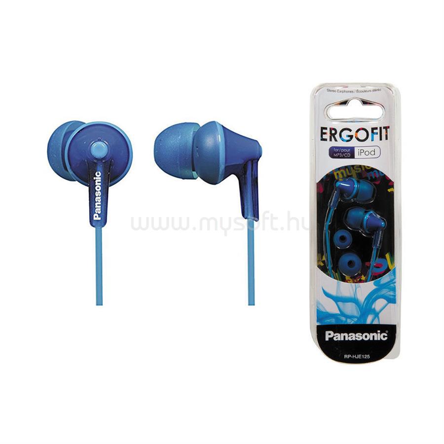 PANASONIC RP-HJE125E-A kék fülhallgató