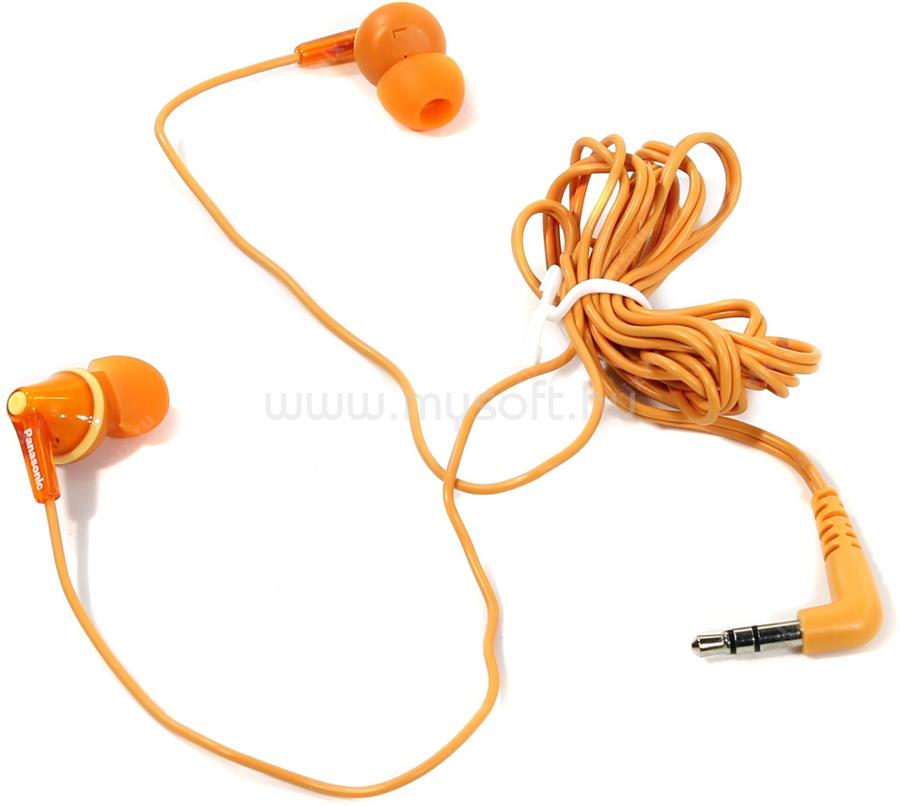 PANASONIC RP-HJE125E-D narancssárga fülhallgató