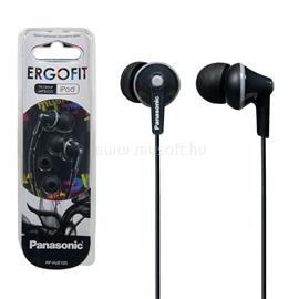 PANASONIC RP-HJE125E-K vezetékes fülhallgató (fekete) RP-HJE125E-K small