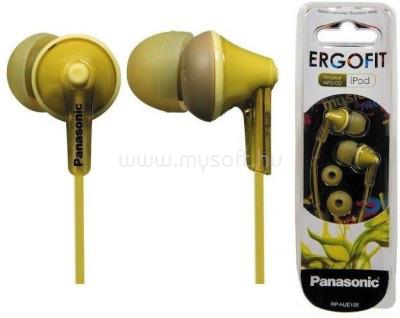 PANASONIC RP-HJE125E-Y sárga fülhallgató