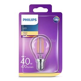 PHILIPS LED Classic luster izzó 4-40W P45 E14 827 CL ND 8718696587317 small