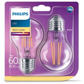 PHILIPS LED izzó Classic 7W E27 929001229001 small