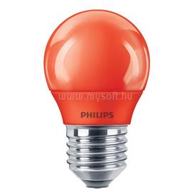 PHILIPS LED E27 P45 3,1Watt piros LED kis gömb izzó 929001393958 small