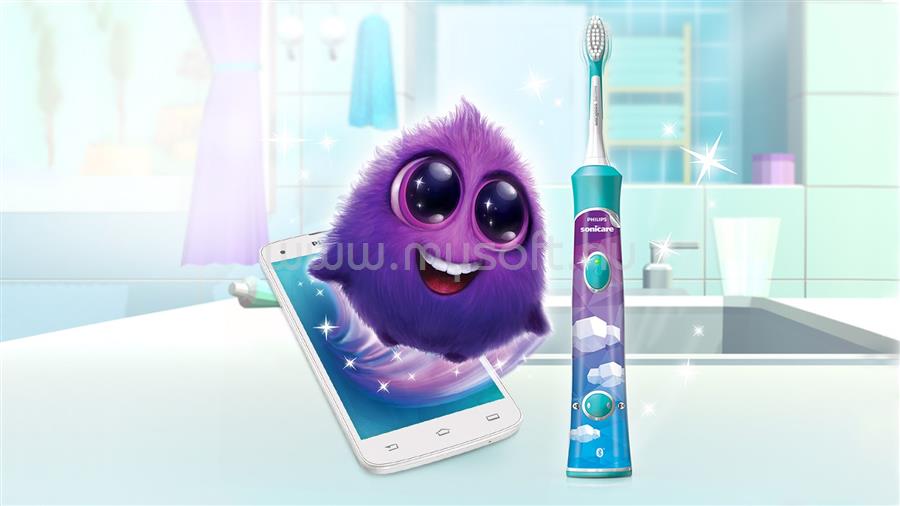 PHILIPS Sonicare For Kids HX6322/04 szónikus elektromos fogkefe