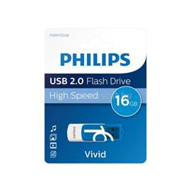 PHILIPS Vivid Pendrive 16GB USB2.0 PH673406 small