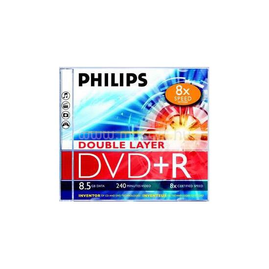PHILIPS DVD lemez - R85 8,5Gb 8x (1db)