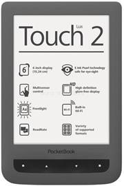 POCKETBOOK Touch Lux 3 E-Book olvasó szürke PB626-Y-WW small