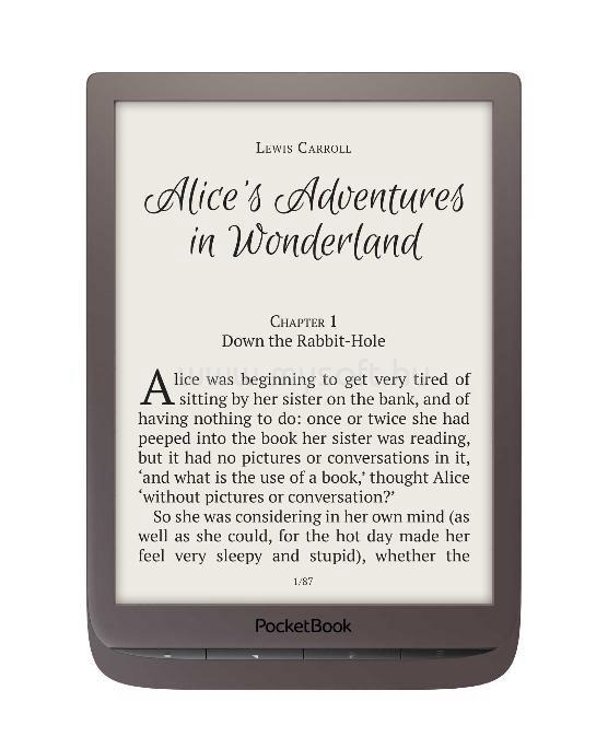 POCKETBOOK e-Reader - PB740 INKPad3 (sötétbarna, 7,8" E-Ink,automata háttérvilágítás,Dual CPU: 2x1GHz,8GB,1900mAh,wifi,mSD)