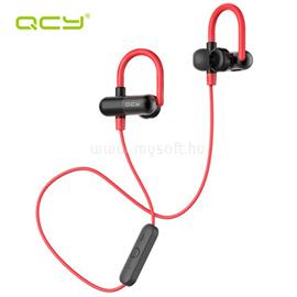 QCY QY11 sztereo Bluetooth nyakpántos SPORT headset, fekete-piros QY11BK-RD small