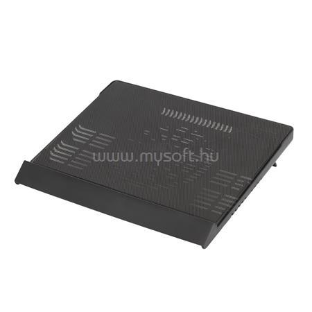 RIVACASE Notebook állvány, hűtőventilátorral, 17,3", "5556", fekete
