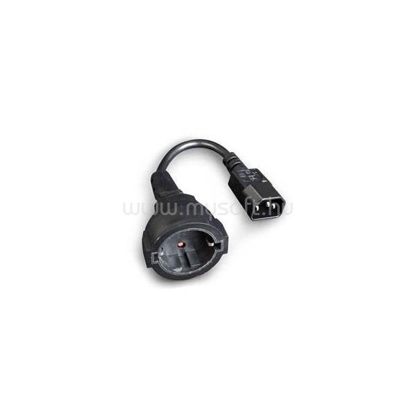 ROLINE GEMBIRD C14 - Schuko adapter