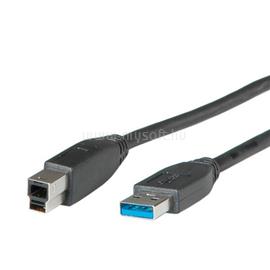 ROLINE kábel USB 3.0 A-B Összekötő 3m 11.02.8871 small