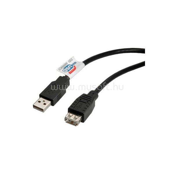 ROLINE kábel USB A-A Hosszabbító 3m