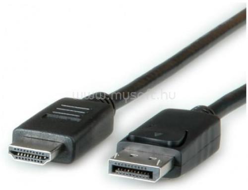 ROLINE Kábel DisplayPort - HDMI M/M 2m