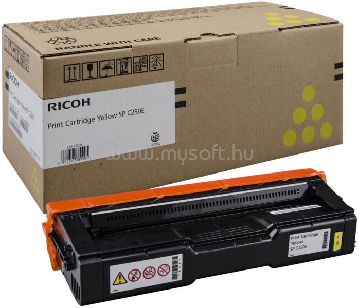RICOH SPC250E Festékkazetta Sárga