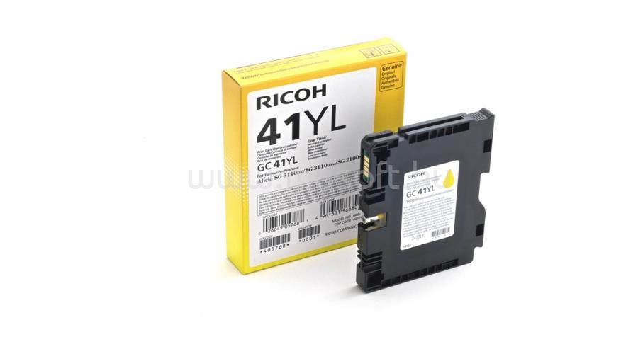 RICOH GELGC41YHY sárga gél, 2.200 oldal
