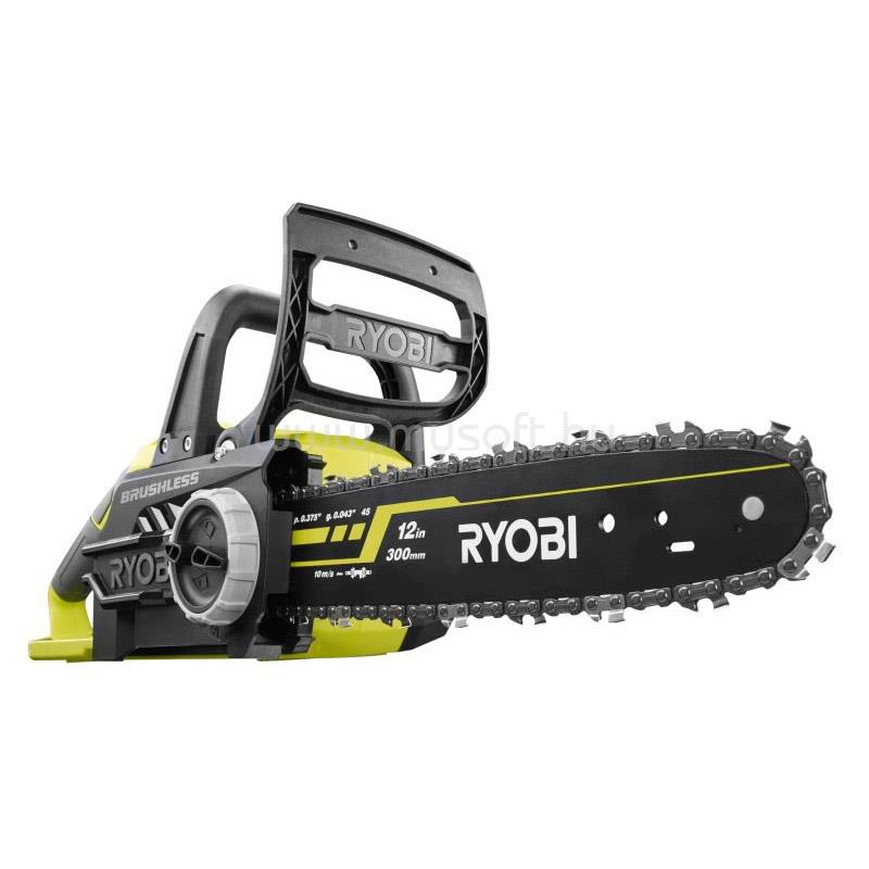 RYOBI 18 V One PlusT  szénkefe néklüli láncfűérsz, akku és töltő nélkül - OCS1830