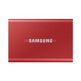 SAMSUNG SSD 500GB USB 3.2 T7 (Piros) MU-PC500R/WW small