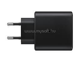 SAMSUNG hálózati töltő Type-C aljzat 45W, PD gyorstöltő 2.0 + 100cm Type-C kábel, FEKETE EP-TA845XBEGWW small