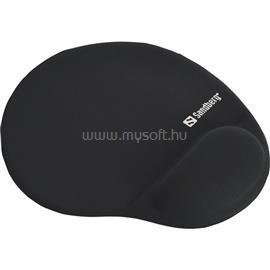 SANDBERG Gel Mousepad with Wrist Rest egérpad (zselés csuklótámasszal; fekete) SANDBERG_520-23 small