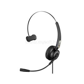 SANDBERG USB Office Headset Pro Mono (USB; mikrofon; hangerő szabályzó; 2,1m kábel; fekete) SANDBERG_126-14 small