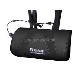 SANDBERG USB Massage Pillow gamer masszázs párna (USB, másszázs funkció, 2 sebesség fokozat, fekete) SANDBERG_640-85 small